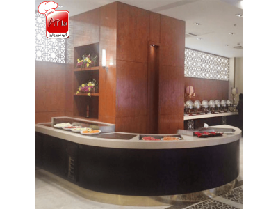 سالاد بار و کانتر صبحانه خوری